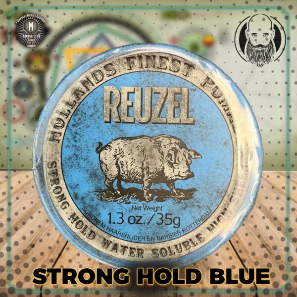 Reuzel Strong Hold Blue Pomade -