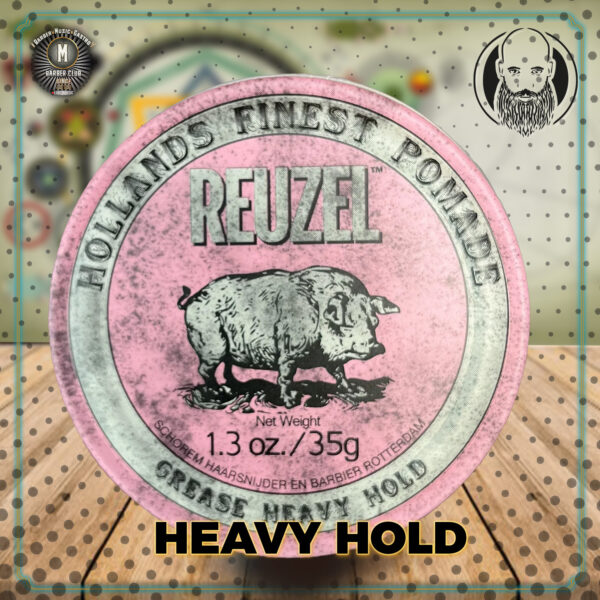 Reuzel heavy hold pomade - Pomada de fijación pesada Reuzel