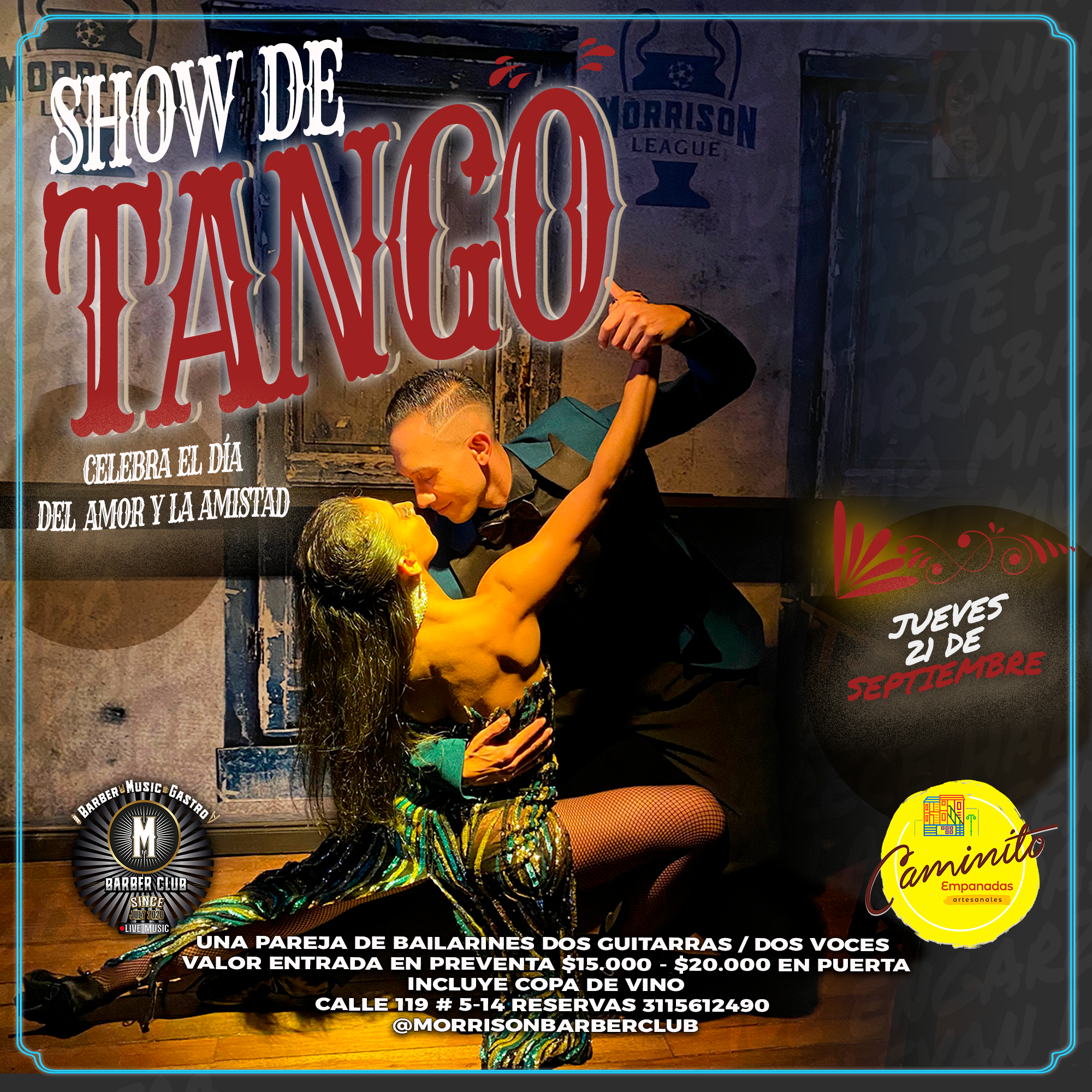 bailarines tango