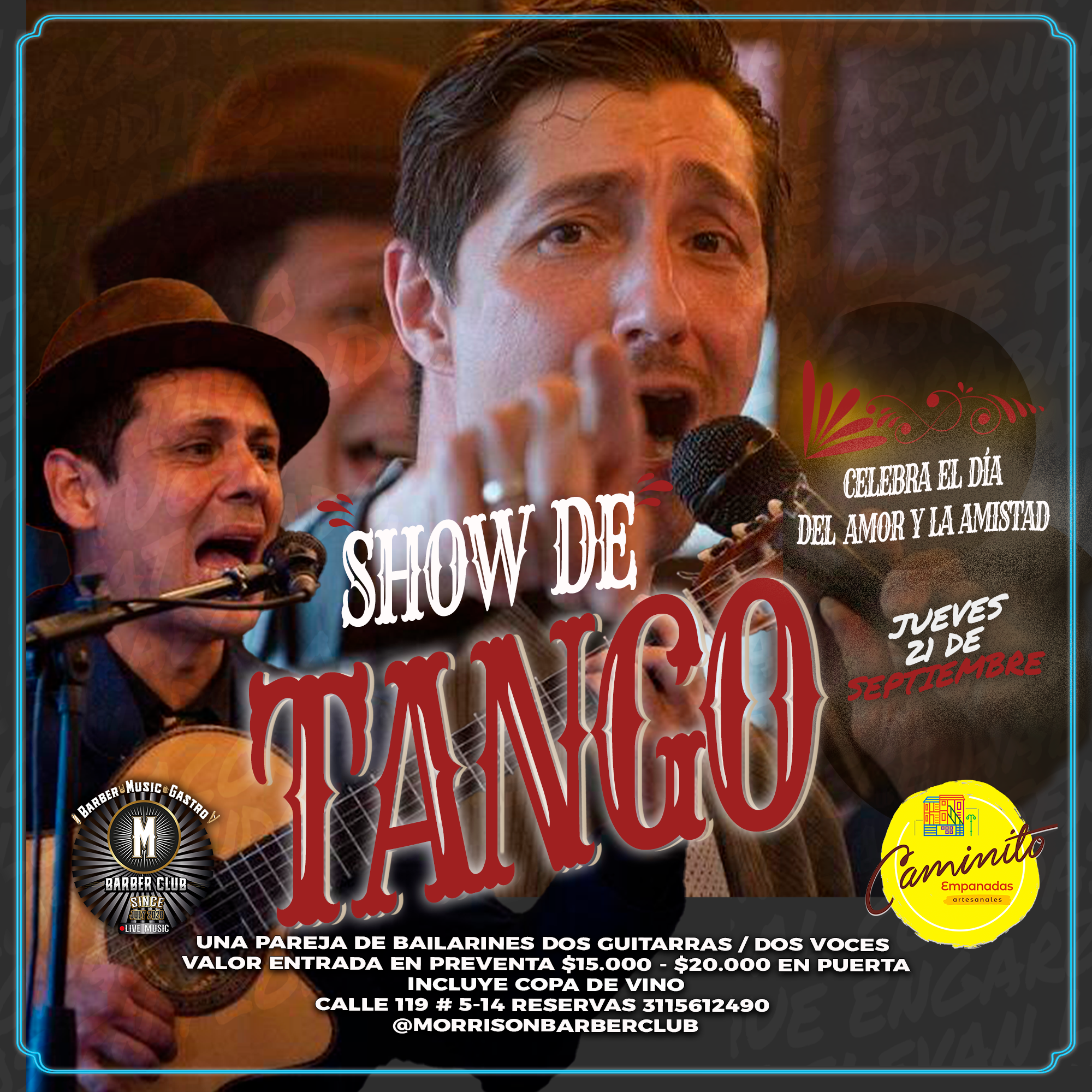 tango 21 de sept cantores